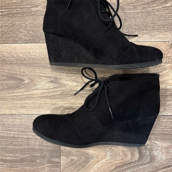 BONGO Black Ankle Boots Size 8.5 - Picture 4 of 7